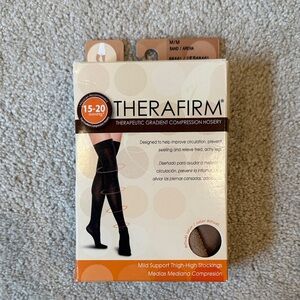 TheraFirm 18-20 mmHg mild support thigh high stocking M
